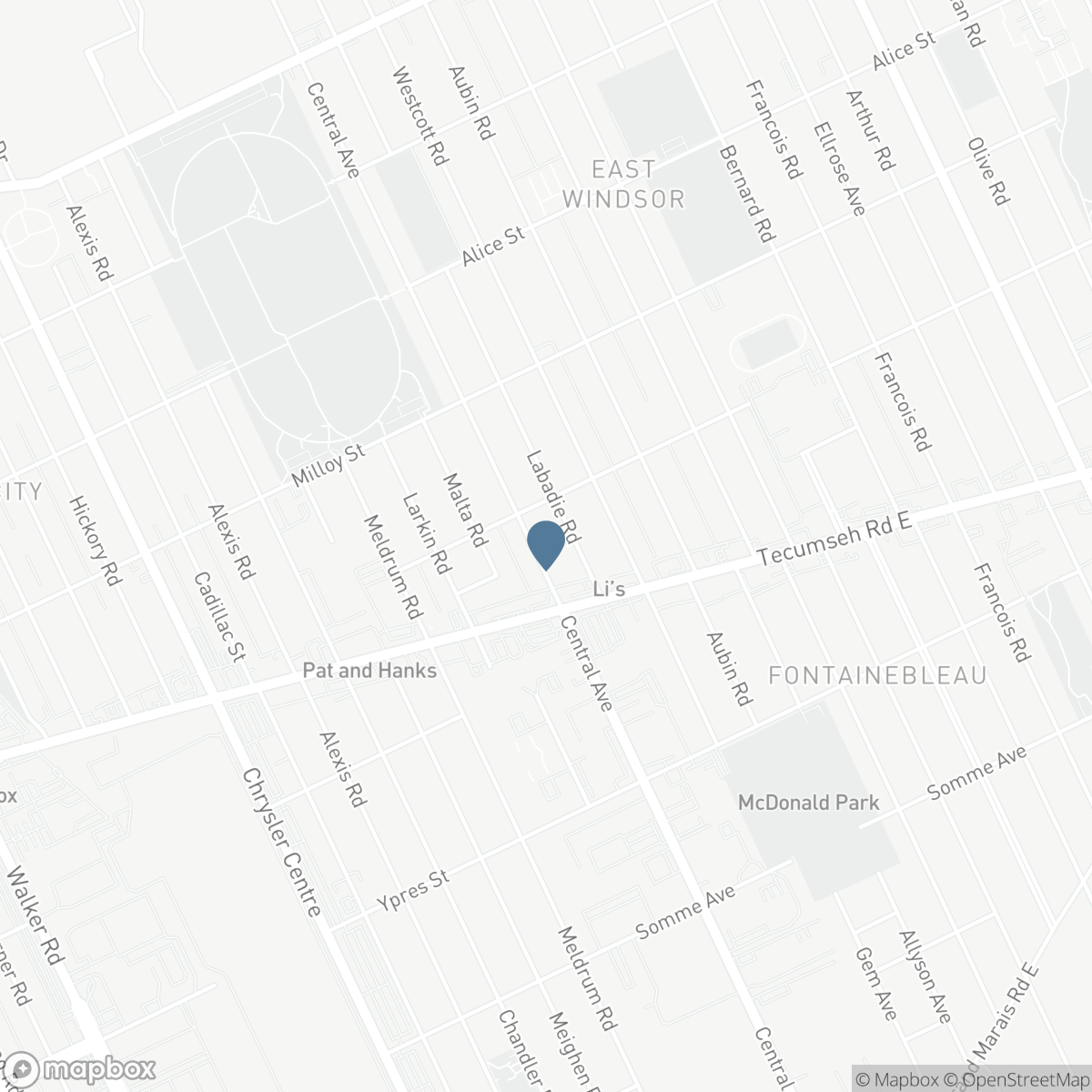 1936 CENTRAL, Windsor, Ontario N8W 4H9